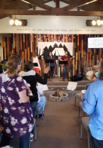creative church service on easter