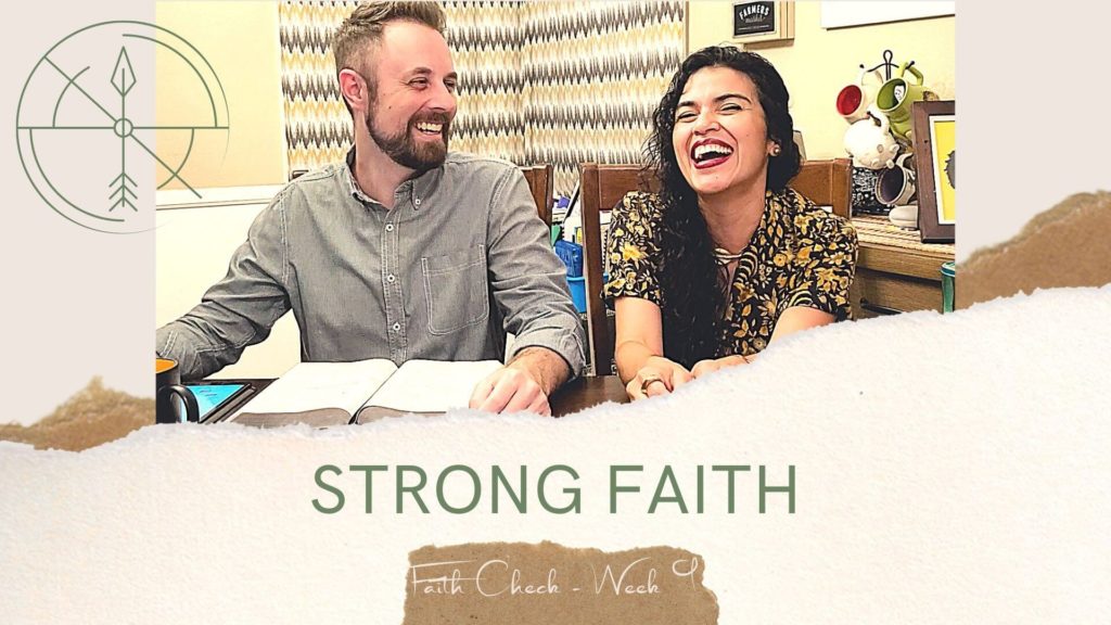 Church in Ventura sermon on having strong Faith in pastors kitchen